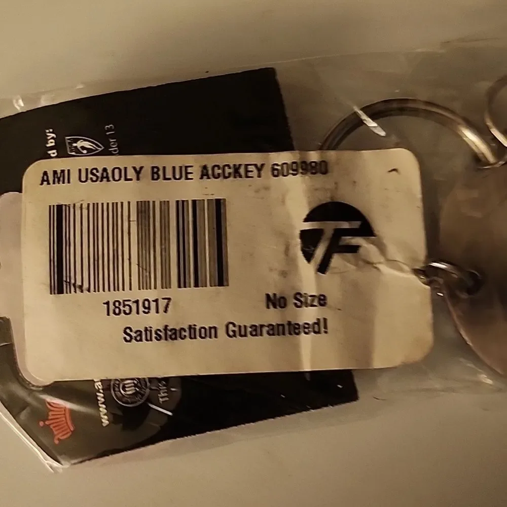 Ami Blue Team USA Key Ring